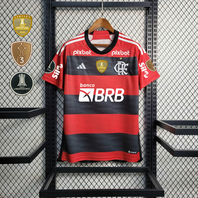 Flamengo Titular 23/24 - Patrocínio + Patch