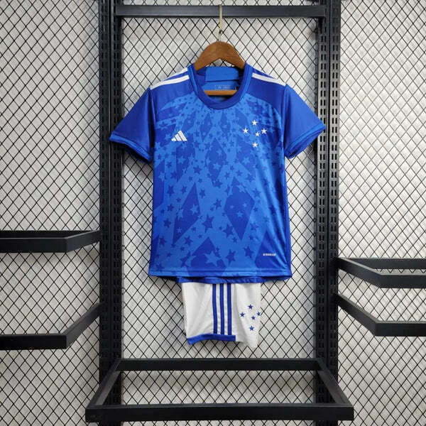 Conjunto Infantil Cruzeiro Titular 24/25