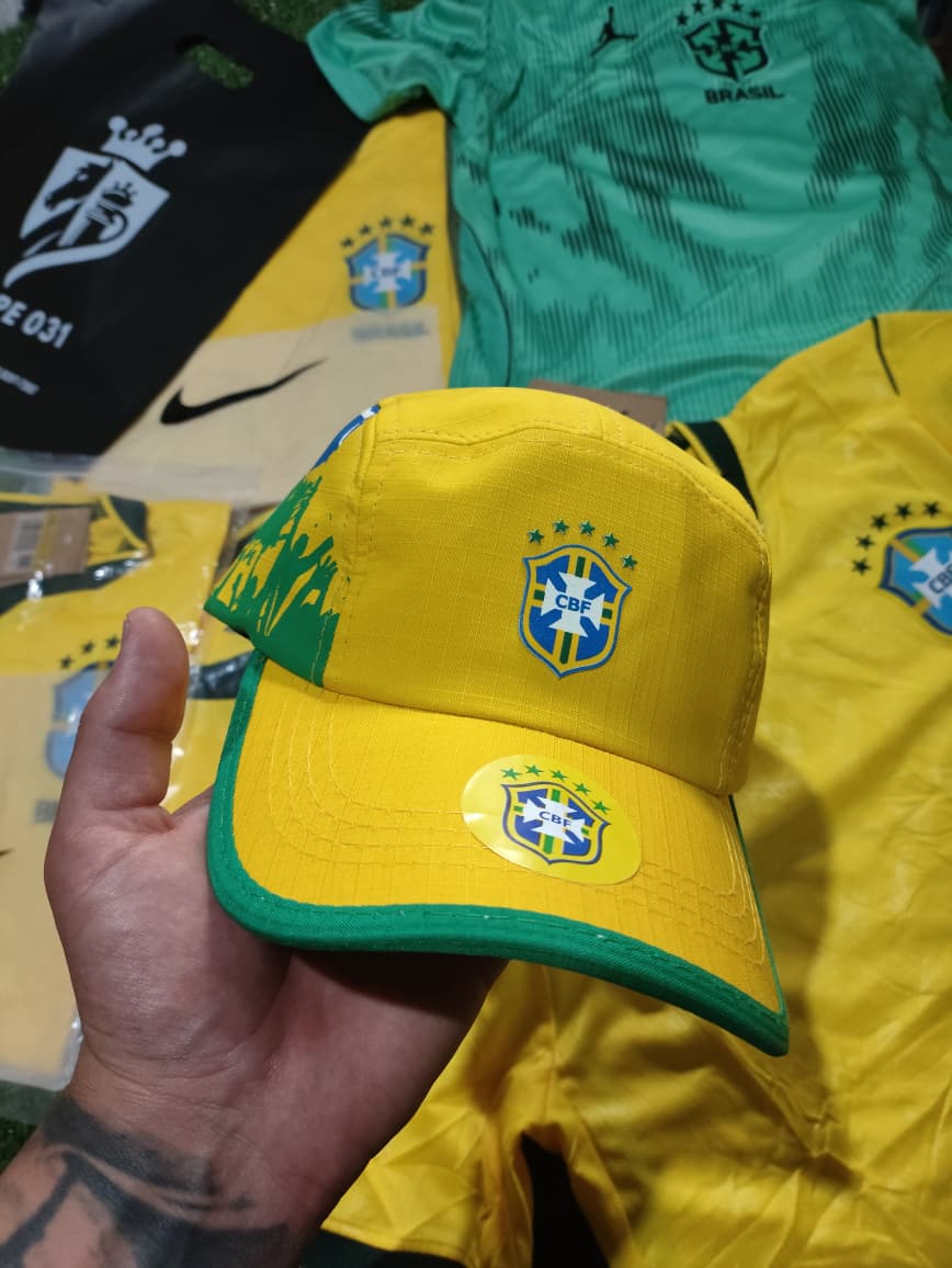 Boné Brasil Street Amarelo